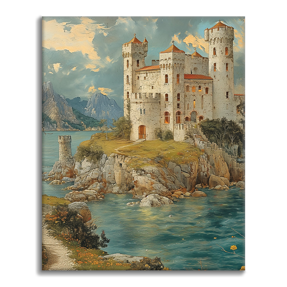 Castle by The Sea hotsell Painting