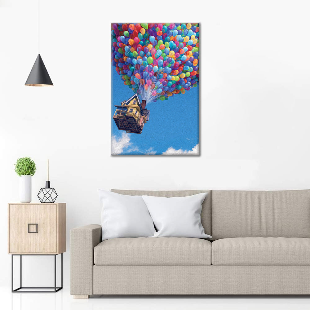 Colorful Balloon - Paint by Numbers