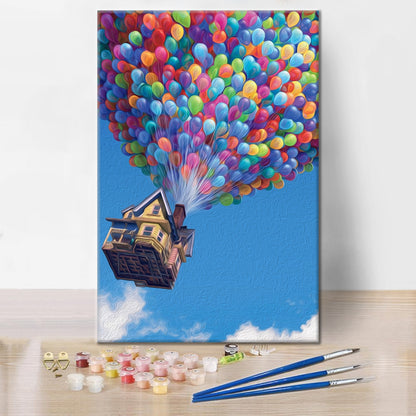 Colorful Balloon - Paint by Numbers