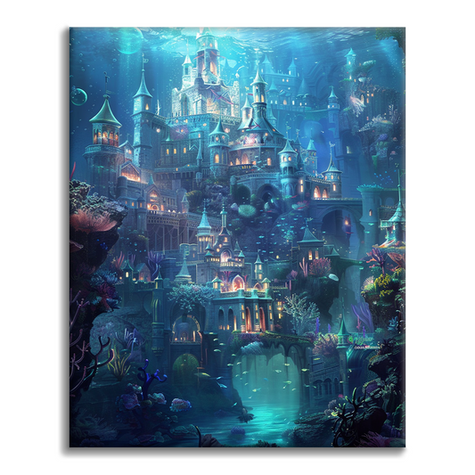 Underwater Kingdom - Paint by Numbers