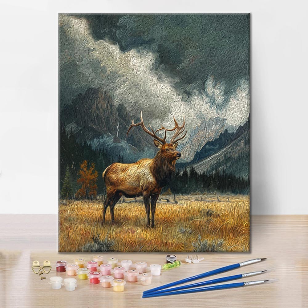 Stag - Paint by Numbers