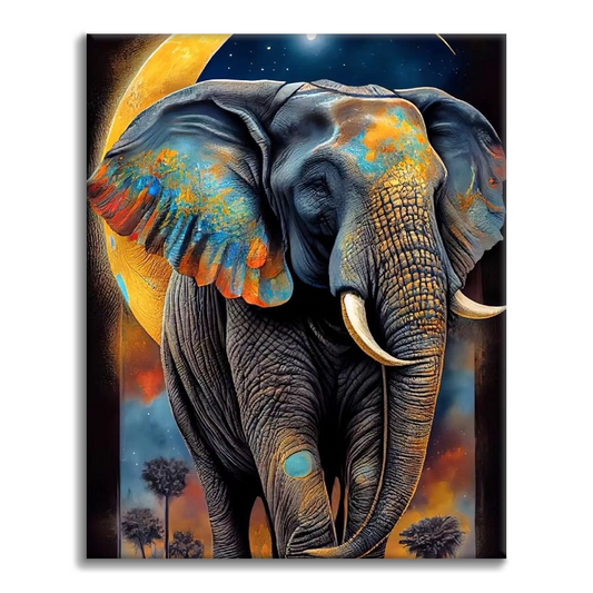 Just love Elephants - Paint by Numbers