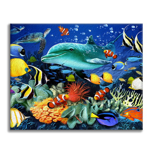 Ocean Underwater World - Paint by Numbers