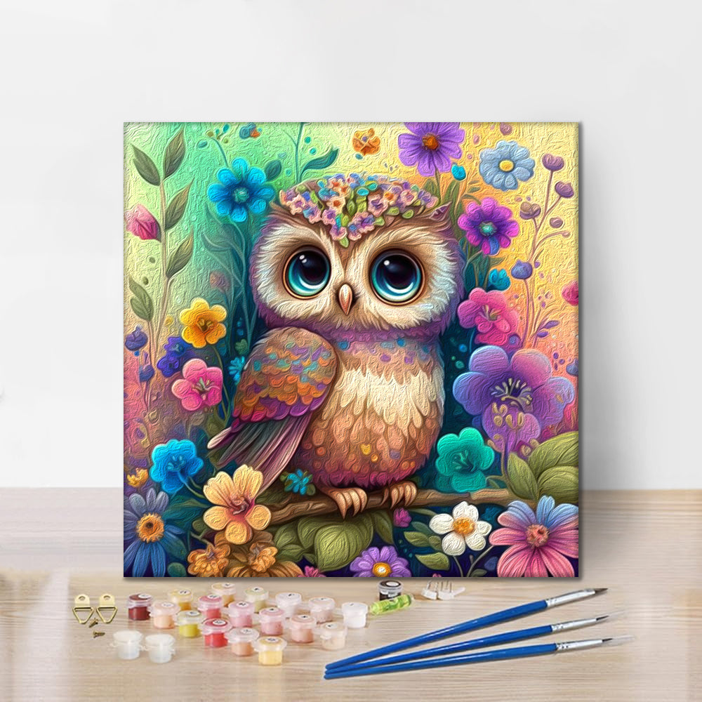 Owl sale painting