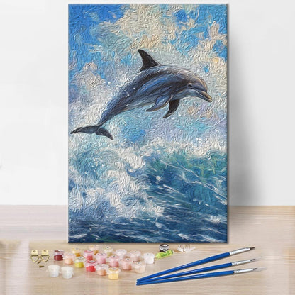 Dolphins - Paint by Numbers